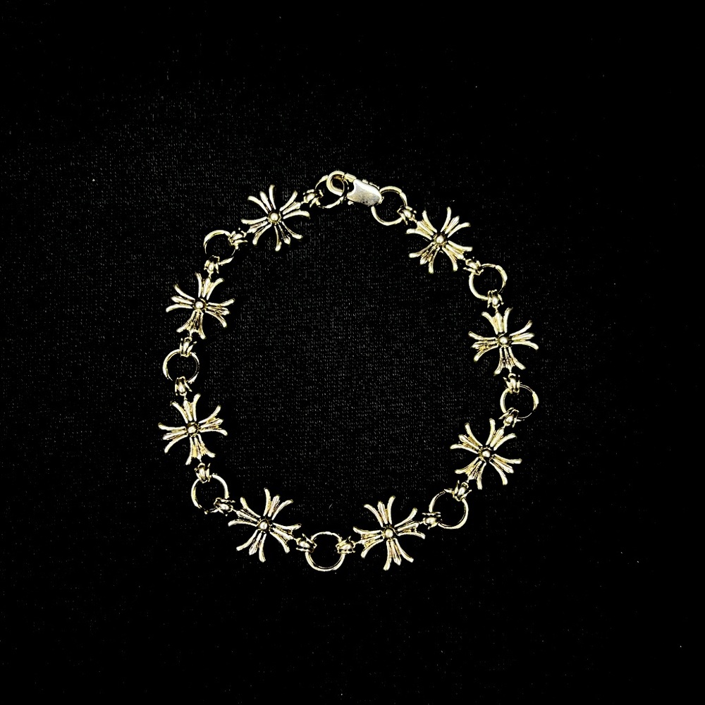 Chrome inspired bracelet
